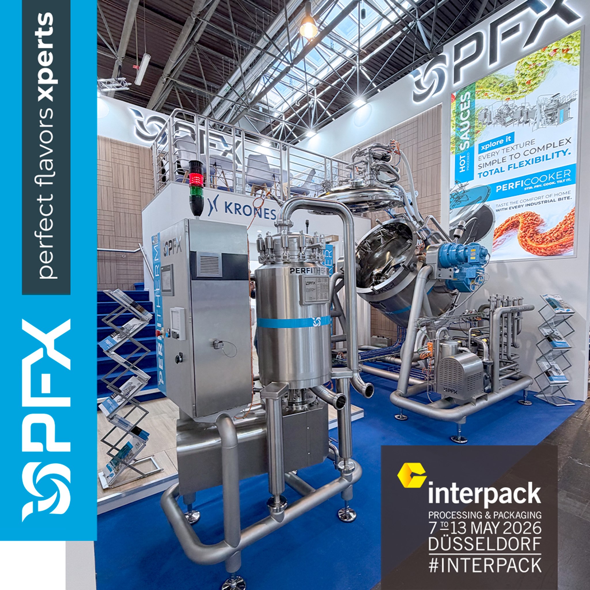 PERFINOX na Interpack 2026 a apresentar o novo PERFICOOKER Tiltable